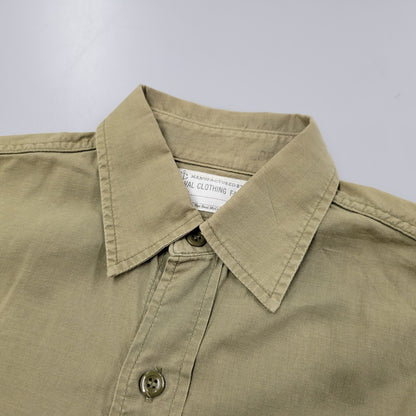 【中古品】【メンズ】 N-3 UTILITY SHIRT ユーティリティーシャツ 長袖 トップス 145-250518-as-06-izu カラー：カーキ 万代Net店
