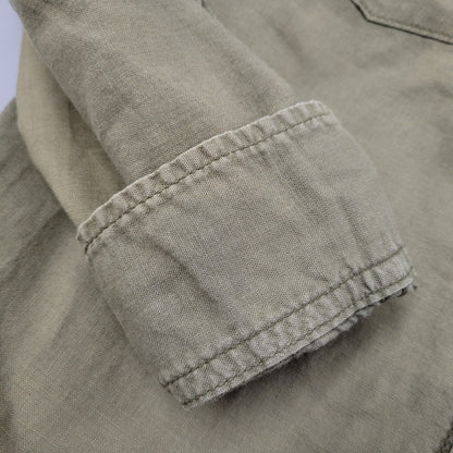 【中古品】【メンズ】 N-3 UTILITY SHIRT ユーティリティーシャツ 長袖 トップス 145-250518-as-06-izu カラー：カーキ 万代Net店