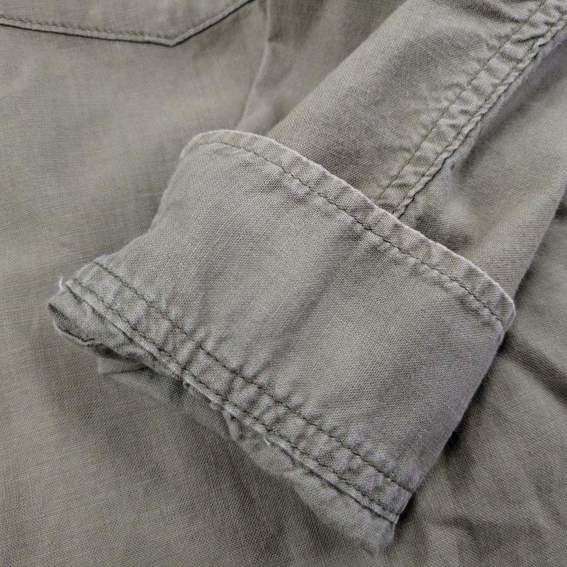 【中古品】【メンズ】 N-3 UTILITY SHIRT ユーティリティーシャツ 長袖 トップス 145-250518-as-06-izu カラー：カーキ 万代Net店