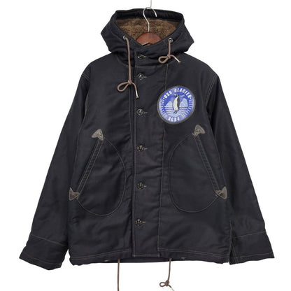 【中古美品】【メンズ】 COLIMBO コリンボ ORIGINAL OBSERVER PARKA AMEND #2 10134 NXS-1020 オリジナル オブザーバー パーカー ジャケット アウター 145-250518-as-07-izu サイズ：38 カラー：ブラック 万代Net店