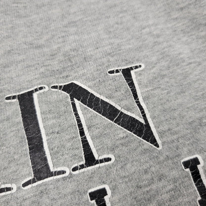 【現状渡し品】【メンズ】 FRUIT OF THE LOOM フルーツオブザルーム BASEBALL SWEATSHIRT ベースボール スウェットシャツ トレーナー 長袖 トップス 146-250728-as-17-izu サイズ：L カラー：グレー 万代Net店