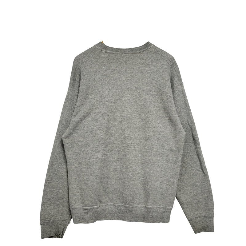 【現状渡し品】【メンズ】 FRUIT OF THE LOOM フルーツオブザルーム BASEBALL SWEATSHIRT ベースボール スウェットシャツ トレーナー 長袖 トップス 146-250728-as-17-izu サイズ：L カラー：グレー 万代Net店