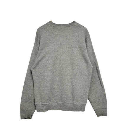 【現状渡し品】【メンズ】 FRUIT OF THE LOOM フルーツオブザルーム BASEBALL SWEATSHIRT ベースボール スウェットシャツ トレーナー 長袖 トップス 146-250728-as-17-izu サイズ：L カラー：グレー 万代Net店