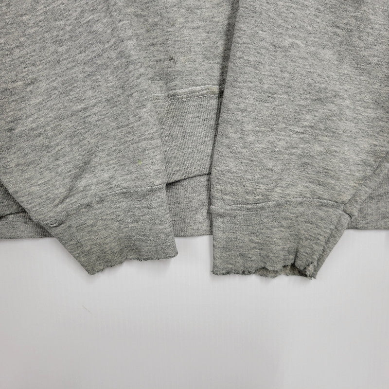 【現状渡し品】【メンズ】 FRUIT OF THE LOOM フルーツオブザルーム BASEBALL SWEATSHIRT ベースボール スウェットシャツ トレーナー 長袖 トップス 146-250728-as-17-izu サイズ：L カラー：グレー 万代Net店