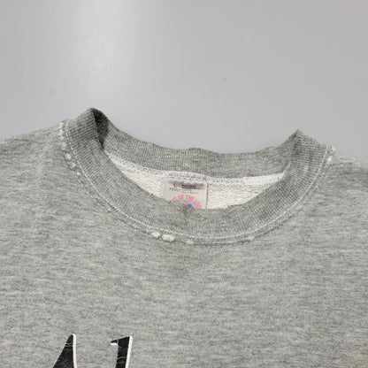 【現状渡し品】【メンズ】 FRUIT OF THE LOOM フルーツオブザルーム BASEBALL SWEATSHIRT ベースボール スウェットシャツ トレーナー 長袖 トップス 146-250728-as-17-izu サイズ：L カラー：グレー 万代Net店