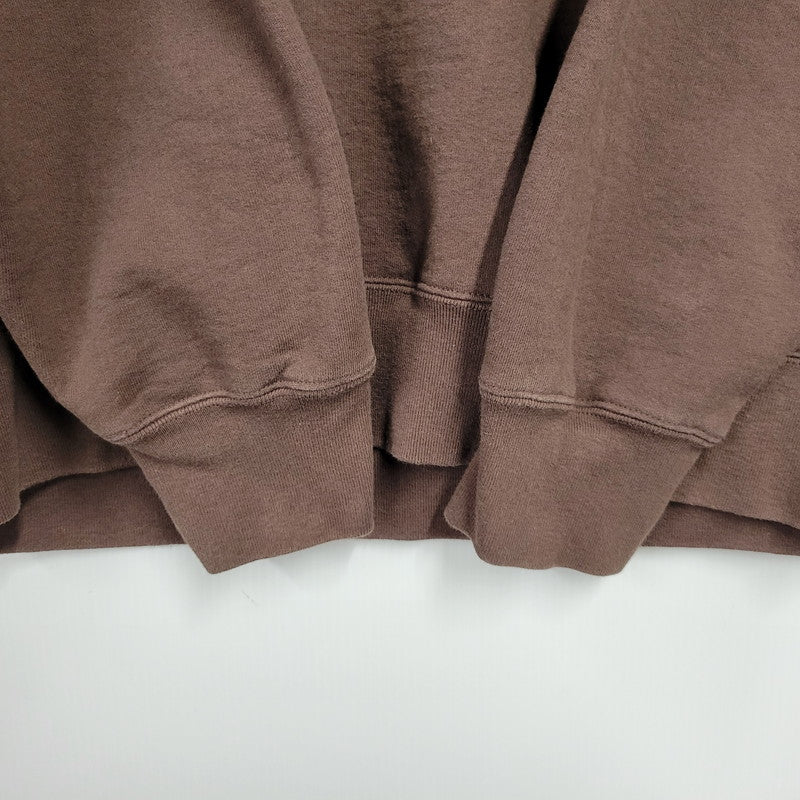 【中古品】【メンズ】 Supreme シュプリーム 22AW BOX LOGO CREWNECK ボックスロゴ クルーネック トップス スウェット 長袖 149-250709-ma-21-izu サイズ：L カラー：BROWN 万代Net店