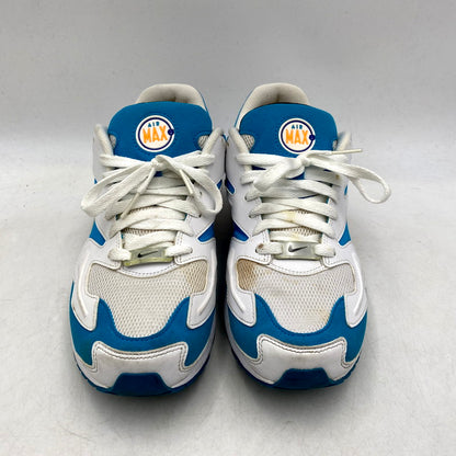 【中古品】【メンズ】 NIKE ナイキ AO1741-100 AIR MAX 2 LIGHT エアマックス 2 ライト 靴 スニーカー シューズ 160-250522-ma-07-izu サイズ：26.5cm カラー：WHITE/BLACK/BLUE LAGOON 万代Net店