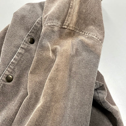 【現状渡し品】【メンズ】 APPLEBUM アップルバム CORDUROY COACH JACKET コーデュロイ コーチジャケット アウター 142-250524-as-27-izu サイズ：M カラー：グレー 万代Net店