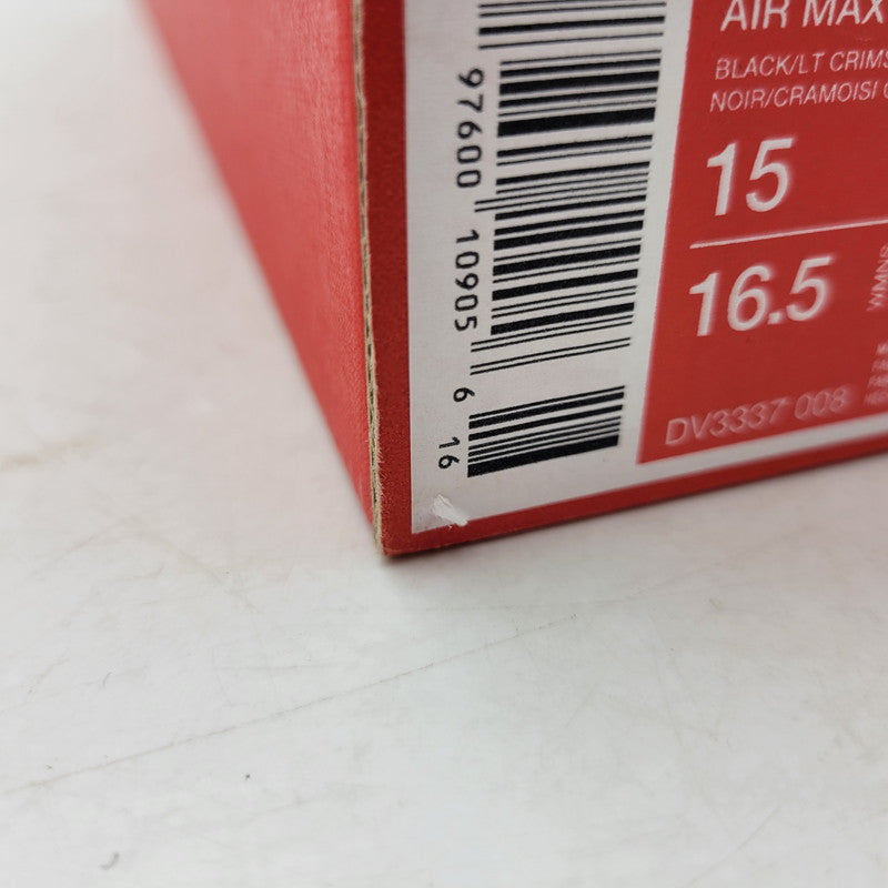 【中古品】【メンズ】 NIKE ナイキ AIR MAX DN DV3337-008 エア マックス DN スニーカー シューズ 靴 160-250520-as-08-izu サイズ：33cm カラー：BLACK/LT CRIMSON-DK SMOKE GREY 万代Net店