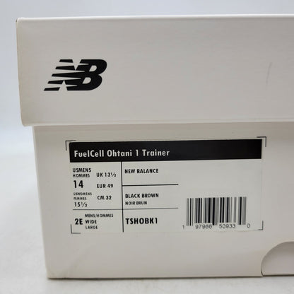 【中古美品】【メンズ】 NEW BALANCE ニューバランス FUELCELL OHTANI 1 TRAINER TSHOBK1 フューエルセル オオタニ1 トレーナー スニーカー シューズ 靴 162-250520-as-11-izu サイズ：32cm カラー：ブラック 万代Net店