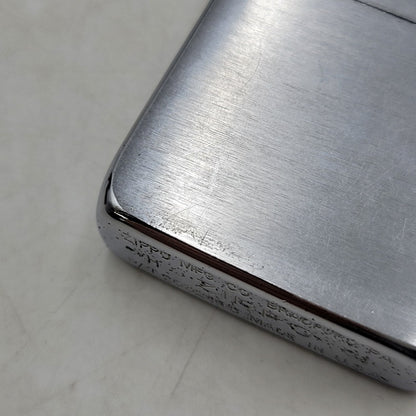 【現状渡し品】【メンズ/レディース】 ZIPPO ジッポ PAT.2032695 USA製 ライター 喫煙具 206-250726-as-19-izu カラー：シルバー 万代Net店