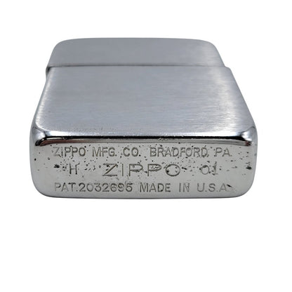 【現状渡し品】【メンズ/レディース】 ZIPPO ジッポ PAT.2032695 USA製 ライター 喫煙具 206-250726-as-19-izu カラー：シルバー 万代Net店