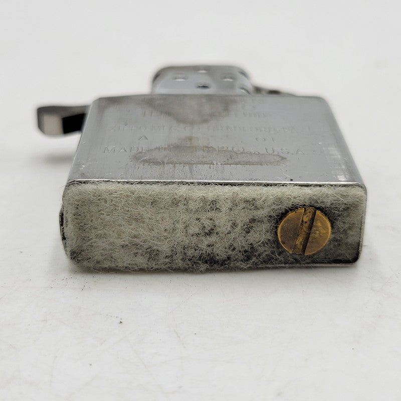 【現状渡し品】【メンズ/レディース】 ZIPPO ジッポ PAT.2032695 USA製 ライター 喫煙具 206-250726-as-19-izu カラー：シルバー 万代Net店