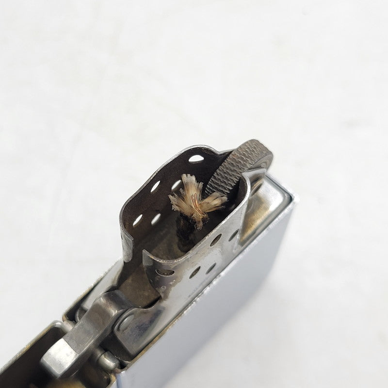 【現状渡し品】【メンズ/レディース】 ZIPPO ジッポ PAT.2032695 USA製 ライター 喫煙具 206-250726-as-19-izu カラー：シルバー 万代Net店