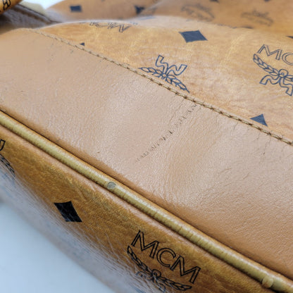 【現状渡し品】【メンズ/レディース】 MCM エム・シー・エム VISETOS STUDS BACKPACK MMK2AVE01 ヴィセトス スタッズ バックパック リュック バッグ カバン 鞄 180-250520-as-13-izu カラー：ブラウン 万代Net店