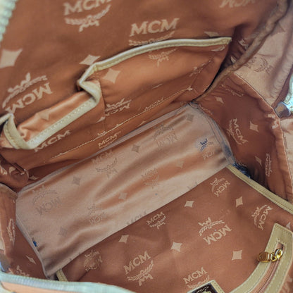 【現状渡し品】【メンズ/レディース】 MCM エム・シー・エム VISETOS STUDS BACKPACK MMK2AVE01 ヴィセトス スタッズ バックパック リュック バッグ カバン 鞄 180-250520-as-13-izu カラー：ブラウン 万代Net店