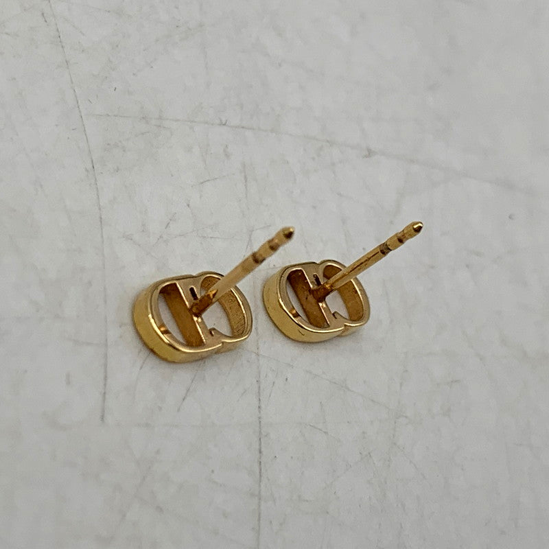 【中古品】【レディース】 Christian Dior クリスチャンディオール CLAIR D LUNE CD LOGO LINESTONE PIERCE クレール ディー リュヌ CDロゴ ラインストーン ピアス アクセサリー 182-250521-as-13-izu カラー：ゴールド 万代Net店