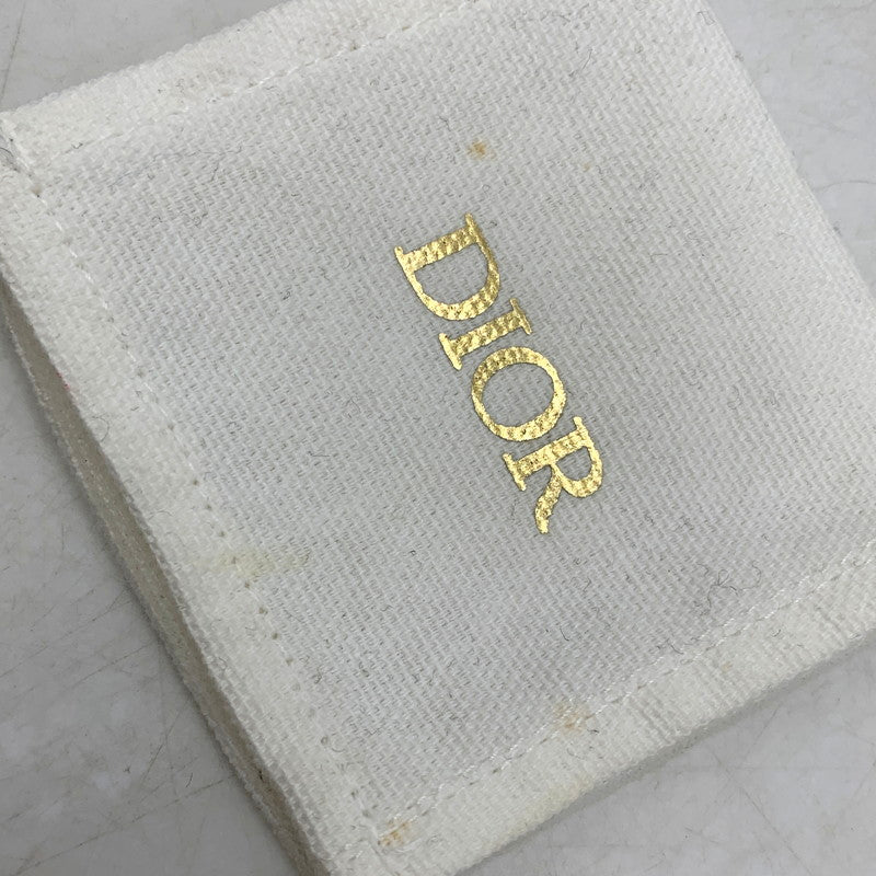 【中古品】【レディース】 Christian Dior クリスチャンディオール CLAIR D LUNE CD LOGO LINESTONE PIERCE クレール ディー リュヌ CDロゴ ラインストーン ピアス アクセサリー 182-250521-as-13-izu カラー：ゴールド 万代Net店