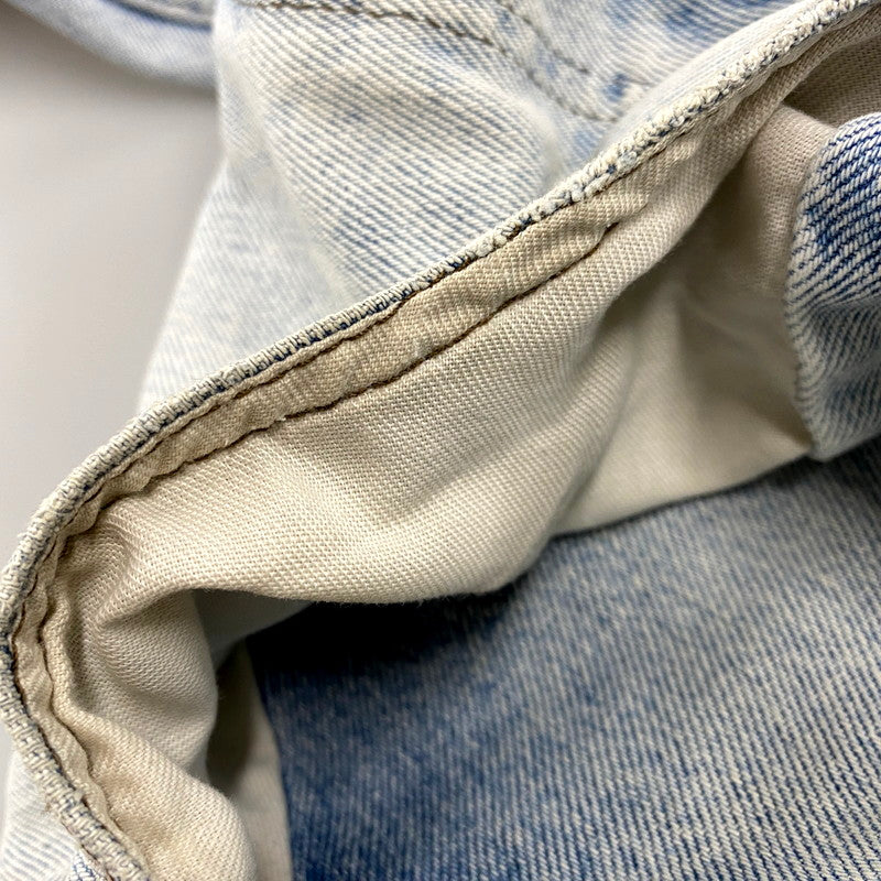 【現状渡し品】【メンズ】 Levi's リーバイス SILVER TAB DENIM PANTS 41550-0791 シルバータブ デニムパンツ メキシコ製 ジーンズ ボトムス 157-250521-as-09-izu サイズ：32×32 カラー：ライトインディゴ 万代Net店