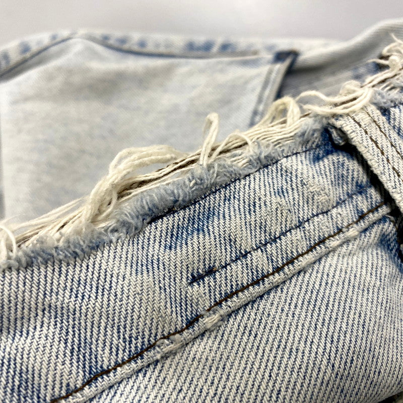 【現状渡し品】【メンズ】 Levi's リーバイス SILVER TAB DENIM PANTS 41550-0791 シルバータブ デニムパンツ メキシコ製 ジーンズ ボトムス 157-250521-as-09-izu サイズ：32×32 カラー：ライトインディゴ 万代Net店