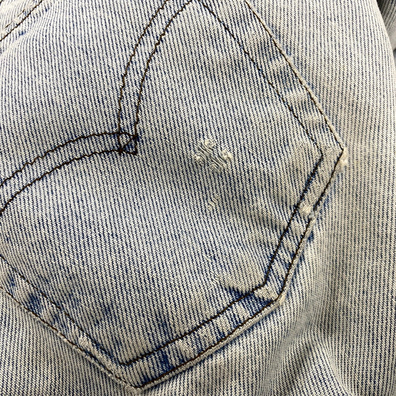 【現状渡し品】【メンズ】 Levi's リーバイス SILVER TAB DENIM PANTS 41550-0791 シルバータブ デニムパンツ メキシコ製 ジーンズ ボトムス 157-250521-as-09-izu サイズ：32×32 カラー：ライトインディゴ 万代Net店