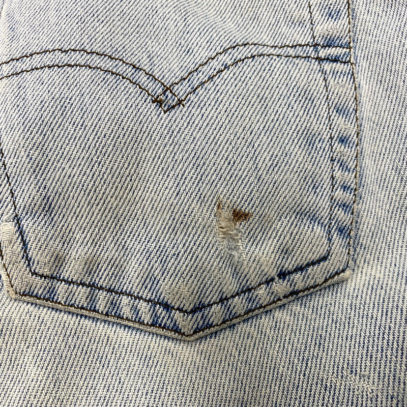 【現状渡し品】【メンズ】 Levi's リーバイス SILVER TAB DENIM PANTS 41550-0791 シルバータブ デニムパンツ メキシコ製 ジーンズ ボトムス 157-250521-as-09-izu サイズ：32×32 カラー：ライトインディゴ 万代Net店