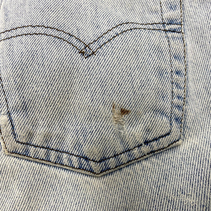 【現状渡し品】【メンズ】 Levi's リーバイス SILVER TAB DENIM PANTS 41550-0791 シルバータブ デニムパンツ メキシコ製 ジーンズ ボトムス 157-250521-as-09-izu サイズ：32×32 カラー：ライトインディゴ 万代Net店