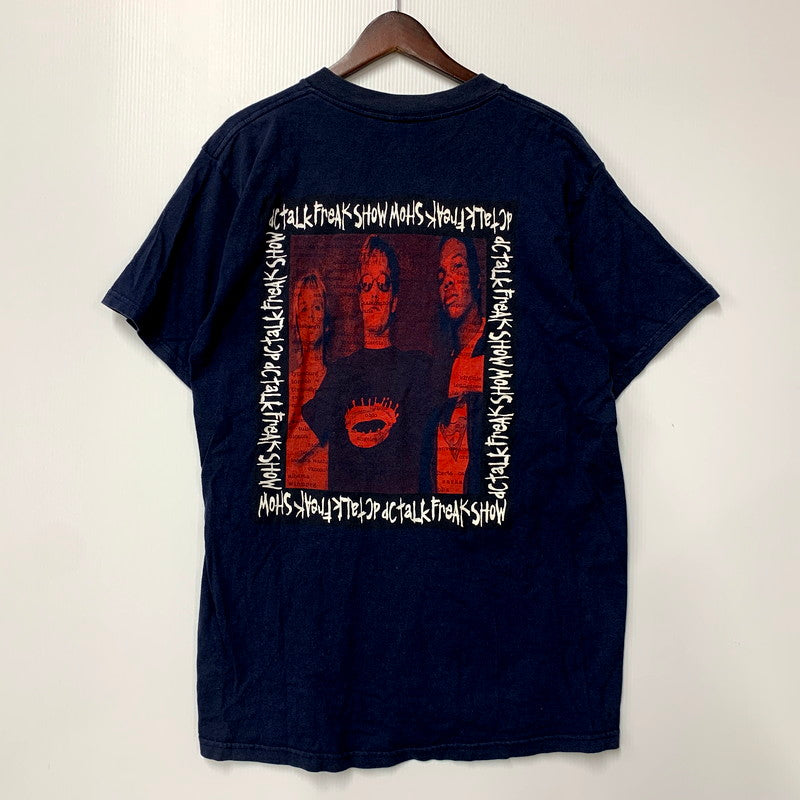 【現状渡し品】【メンズ】 TULTEX タルテックス DC TALK JESUS FREAK SHOW TOUR TEE 半袖Tシャツ トップス 146-250524-as-39-izu サイズ：L カラー：ネイビー 万代Net店