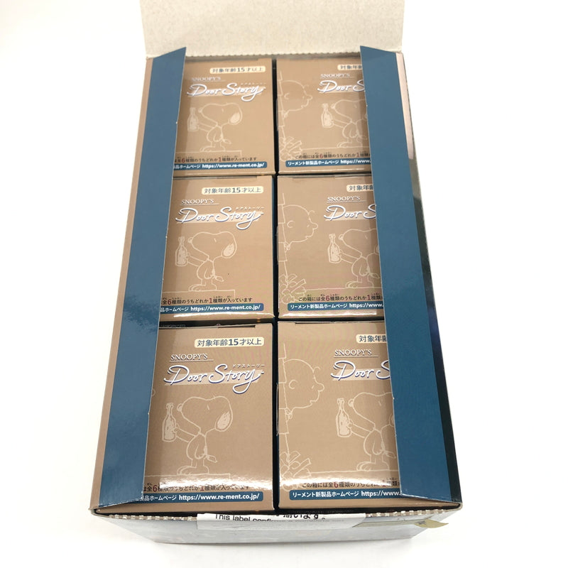 【未使用品】 スヌーピー SNOOPY’s Door Story オトナ買い 6個まとめ ミニフィギュア 052-260726-CN-9-hon 万代Net店