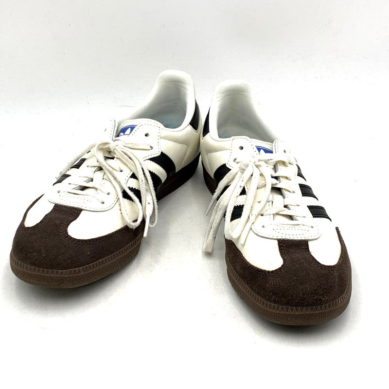【中古品】【メンズ】 adidas アディダス × BEAUTY&YOUTH EXCLUSIVE ビューティー&ユース別注 SAMBA OG JR2658 サンバ OG スニーカー シューズ 靴 161-250522-ay-09-izu サイズ：27.5cm カラー：ホワイト 万代Net店