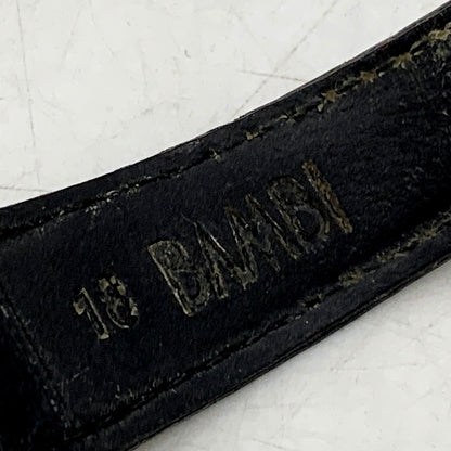 【現状渡し品】【メンズ/レディース】 LONGINES ロンジン ROUND FACE QUARTS 24742139 ラウンドフェイス ゴールド文字盤 腕時計 197-250522-ay-17-izu カラー：ブラック×ゴールド 万代Net店