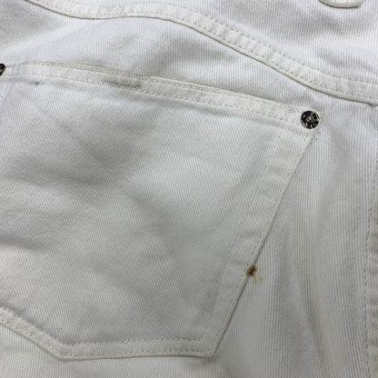 【現状渡し品】【メンズ】 DIESEL ディーゼル BUTTON FLY BUGGY DENIM PANTS ボタンフライ バギーデニムパンツ イタリア製 ボトムス 152-250527-as-28-izu サイズ：36 カラー：ホワイト 万代Net店
