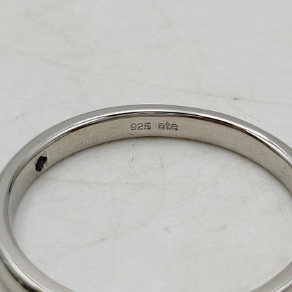 【中古品】【メンズ/レディース】 ete エテ PLAIN RING SV925 プレーン リング 指輪 アクセサリー 192-250525-as-21-izu カラー：シルバー 万代Net店