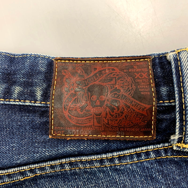 【中古品】【メンズ】 SKULL JEANS スカルジーンズ DENIM PANTS LOT 5010XX デニムパンツ ジーンズ ボトムス 156-250527-as-29-izu サイズ：29 カラー：インディゴ 万代Net店
