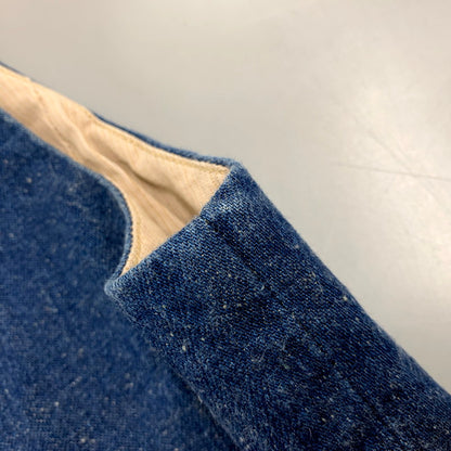 【中古品】【メンズ】 ORGUEIL オルゲイユ NEP DENIM GILET OR-4008 ネップ デニム ジレ ベスト トップス 145-250527-as-22-izu サイズ：36 カラー：インディゴ 万代Net店