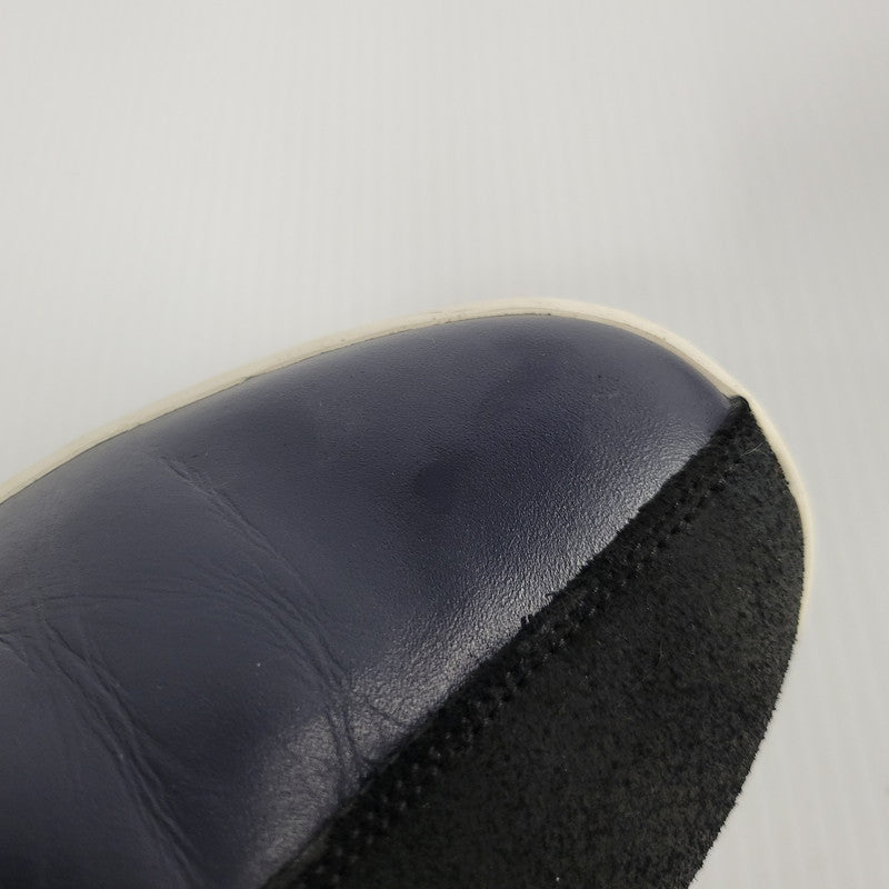 【中古品】【メンズ/レディース】 KADOYA カドヤ LEATHER HIGH SNEAKER レザー ハイスニーカー シューズ 靴 164-250523-ay-04-izu サイズ：26cm カラー：ネイビー 万代Net店