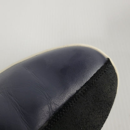 【中古品】【メンズ/レディース】 KADOYA カドヤ LEATHER HIGH SNEAKER レザー ハイスニーカー シューズ 靴 164-250523-ay-04-izu サイズ：26cm カラー：ネイビー 万代Net店