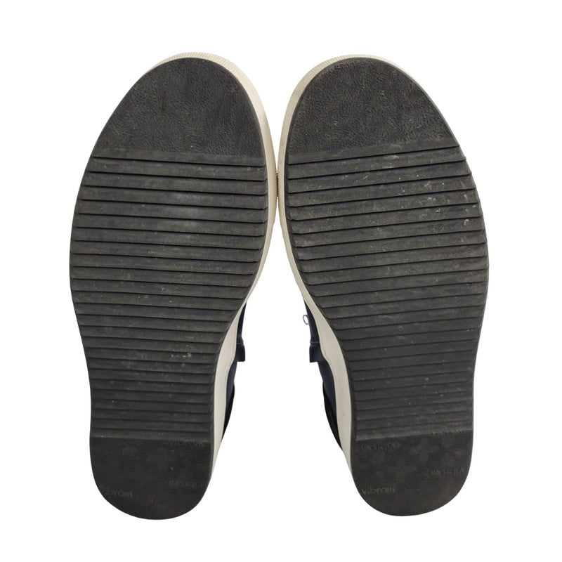 【中古品】【メンズ/レディース】 KADOYA カドヤ LEATHER HIGH SNEAKER レザー ハイスニーカー シューズ 靴 164-250523-ay-04-izu サイズ：26cm カラー：ネイビー 万代Net店