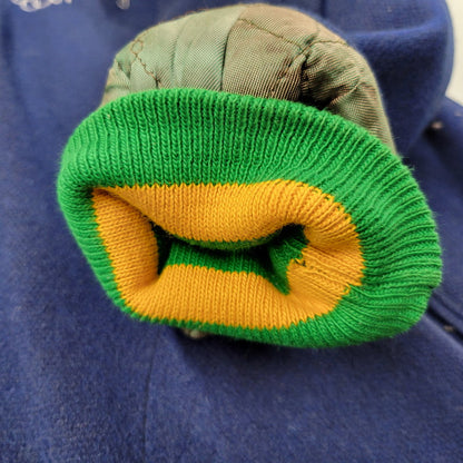 【現状渡し品】【メンズ】 EMPIRE エンパイア CARTHAGE CHEERLEADER HOODED VARSITY JACKET 505 フーデッド バーシティジャケット アウター 146-250524-as-07-izu サイズ：S カラー：ブルー 万代Net店