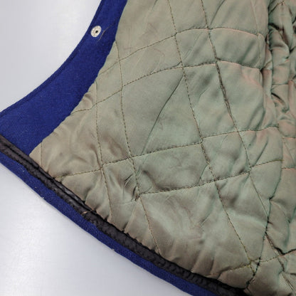 【現状渡し品】【メンズ】 EMPIRE エンパイア CARTHAGE CHEERLEADER HOODED VARSITY JACKET 505 フーデッド バーシティジャケット アウター 146-250524-as-07-izu サイズ：S カラー：ブルー 万代Net店