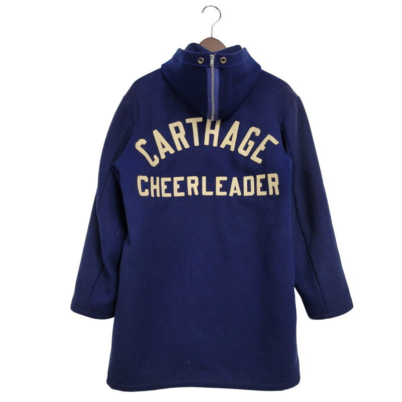 【現状渡し品】【メンズ】 EMPIRE エンパイア CARTHAGE CHEERLEADER HOODED VARSITY JACKET 505 フーデッド バーシティジャケット アウター 146-250524-as-07-izu サイズ：S カラー：ブルー 万代Net店
