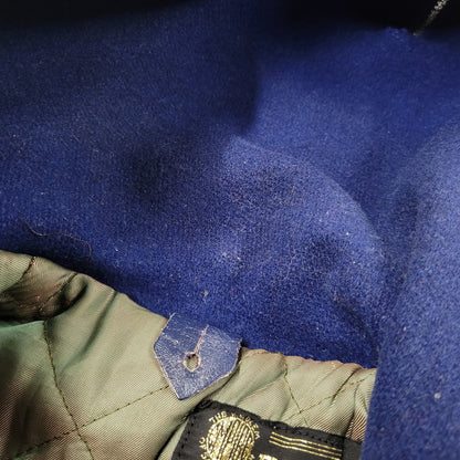 【現状渡し品】【メンズ】 EMPIRE エンパイア CARTHAGE CHEERLEADER HOODED VARSITY JACKET 505 フーデッド バーシティジャケット アウター 146-250524-as-07-izu サイズ：S カラー：ブルー 万代Net店