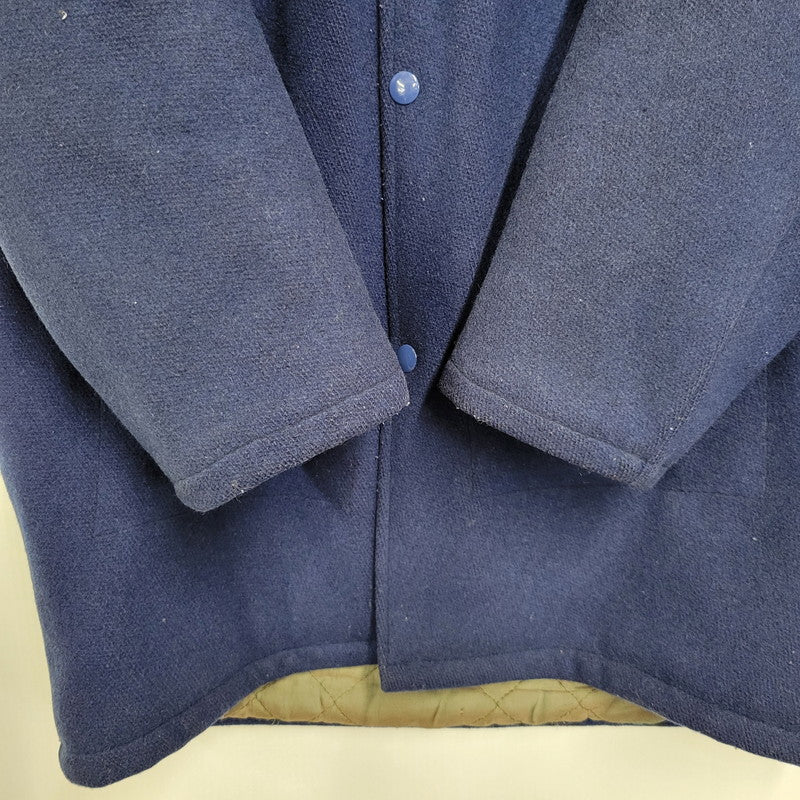 【現状渡し品】【メンズ】 EMPIRE エンパイア CARTHAGE CHEERLEADER HOODED VARSITY JACKET 505 フーデッド バーシティジャケット アウター 146-250524-as-07-izu サイズ：S カラー：ブルー 万代Net店