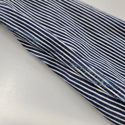 【中古品】【メンズ】 45RPM フォーティーファイブアールピーエム DENIM HICKORY COVERALLS 5-06-1057 デニム ヒッコリー カバーオール ジャケット アウター 145-250524-as-05-izu サイズ：2 カラー：ブルー×ホワイト 万代Net店