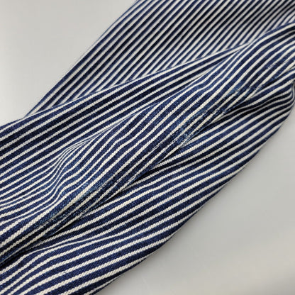 【中古品】【メンズ】 45RPM フォーティーファイブアールピーエム DENIM HICKORY COVERALLS 5-06-1057 デニム ヒッコリー カバーオール ジャケット アウター 145-250524-as-05-izu サイズ：2 カラー：ブルー×ホワイト 万代Net店