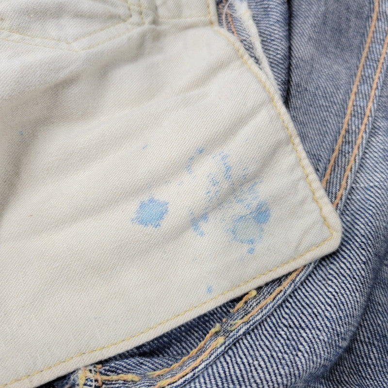 【中古品】【メンズ】 DENIM PANTS 1001XX デニムパンツ 水牛パッチ ジーンズ ボトムス 156-250524-as-08-izu サイズ：28×34 カラー：インディゴ 万代Net店