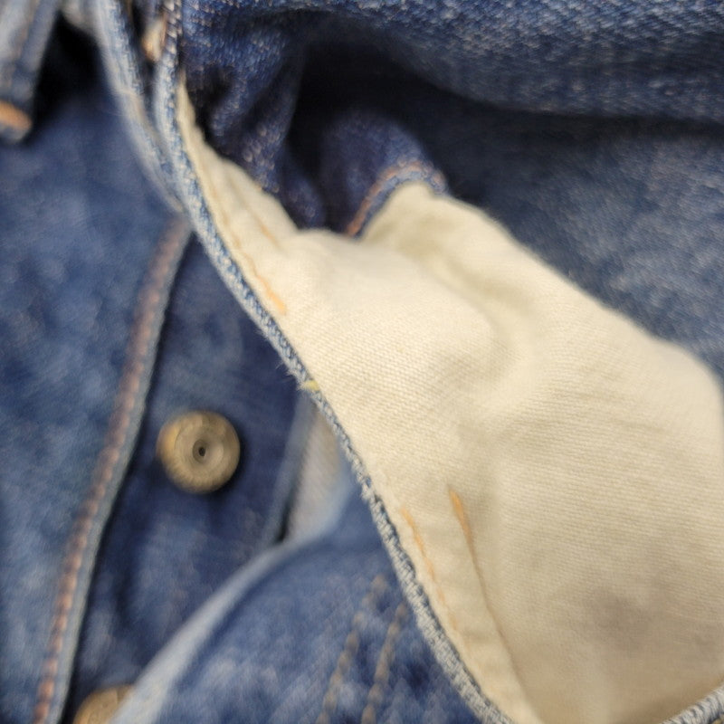 【中古品】【メンズ】 DENIM PANTS 1001XX デニムパンツ 水牛パッチ ジーンズ ボトムス 156-250524-as-08-izu サイズ：28×34 カラー：インディゴ 万代Net店