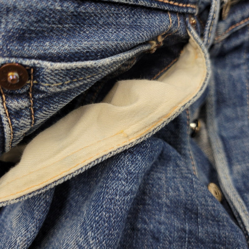 【中古品】【メンズ】 DENIM PANTS 1001XX デニムパンツ 水牛パッチ ジーンズ ボトムス 156-250524-as-08-izu サイズ：28×34 カラー：インディゴ 万代Net店