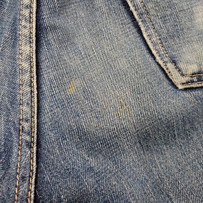 【中古品】【メンズ】 DENIM PANTS 1001XX デニムパンツ 水牛パッチ ジーンズ ボトムス 156-250524-as-08-izu サイズ：28×34 カラー：インディゴ 万代Net店