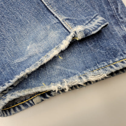 【中古品】【メンズ】 DENIM PANTS 1001XX デニムパンツ 水牛パッチ ジーンズ ボトムス 156-250524-as-08-izu サイズ：28×34 カラー：インディゴ 万代Net店